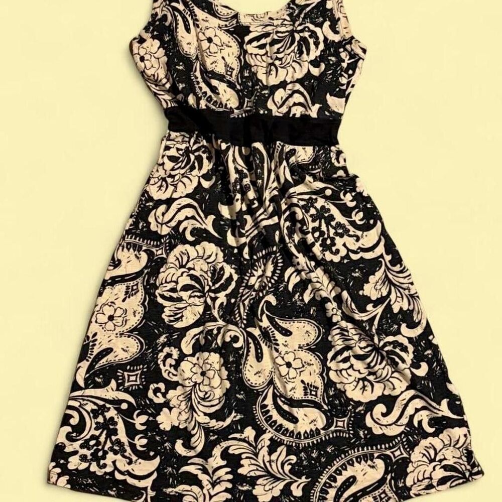 Babydoll Paisley Dress